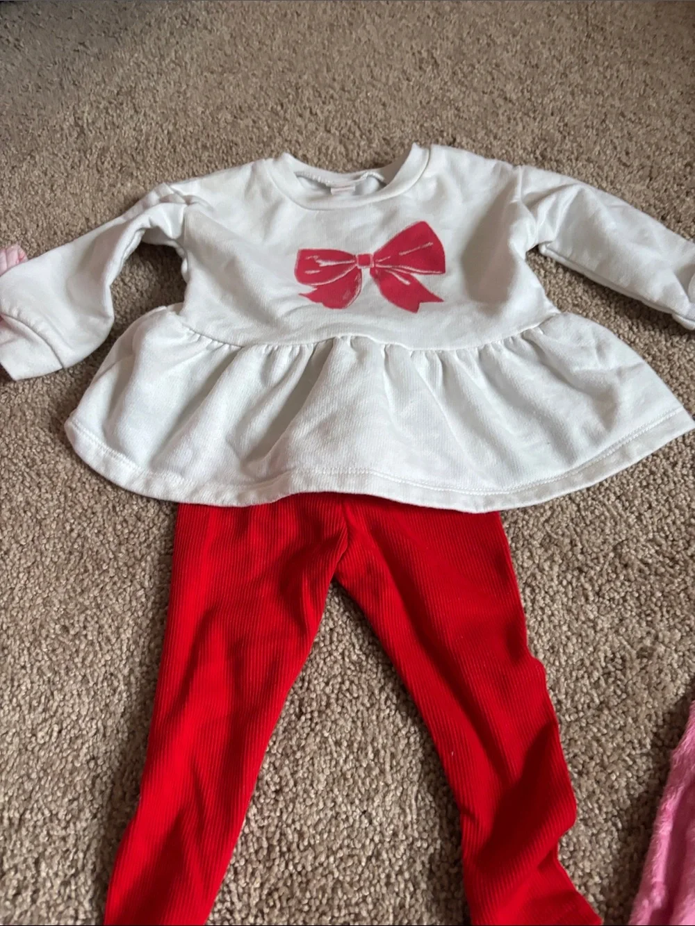 6-9 Baby Girl Outfit Bundle - 8 Pieces